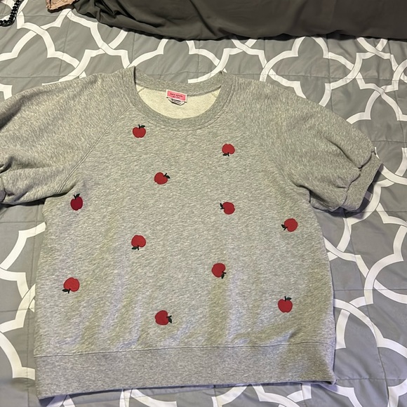 Kate Spade short sleeve sweatshirt size XL - Picture 1 of 7